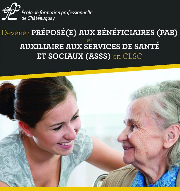 Formation pour devenir préposé aux bénéficiaires Portail Santé Montérégie